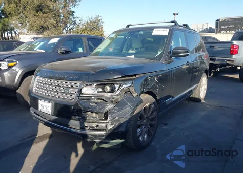 2015 Land Rover Range Rover 5.0L V8 Supercharged из США, поврежденный, VIN SALGS2TF3FA239039